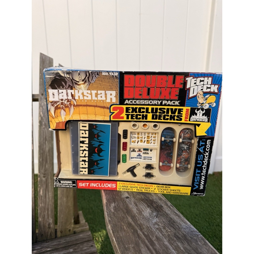 Tech Deck Double Deluxe DARKSTAR MASTELAMINATES NIB